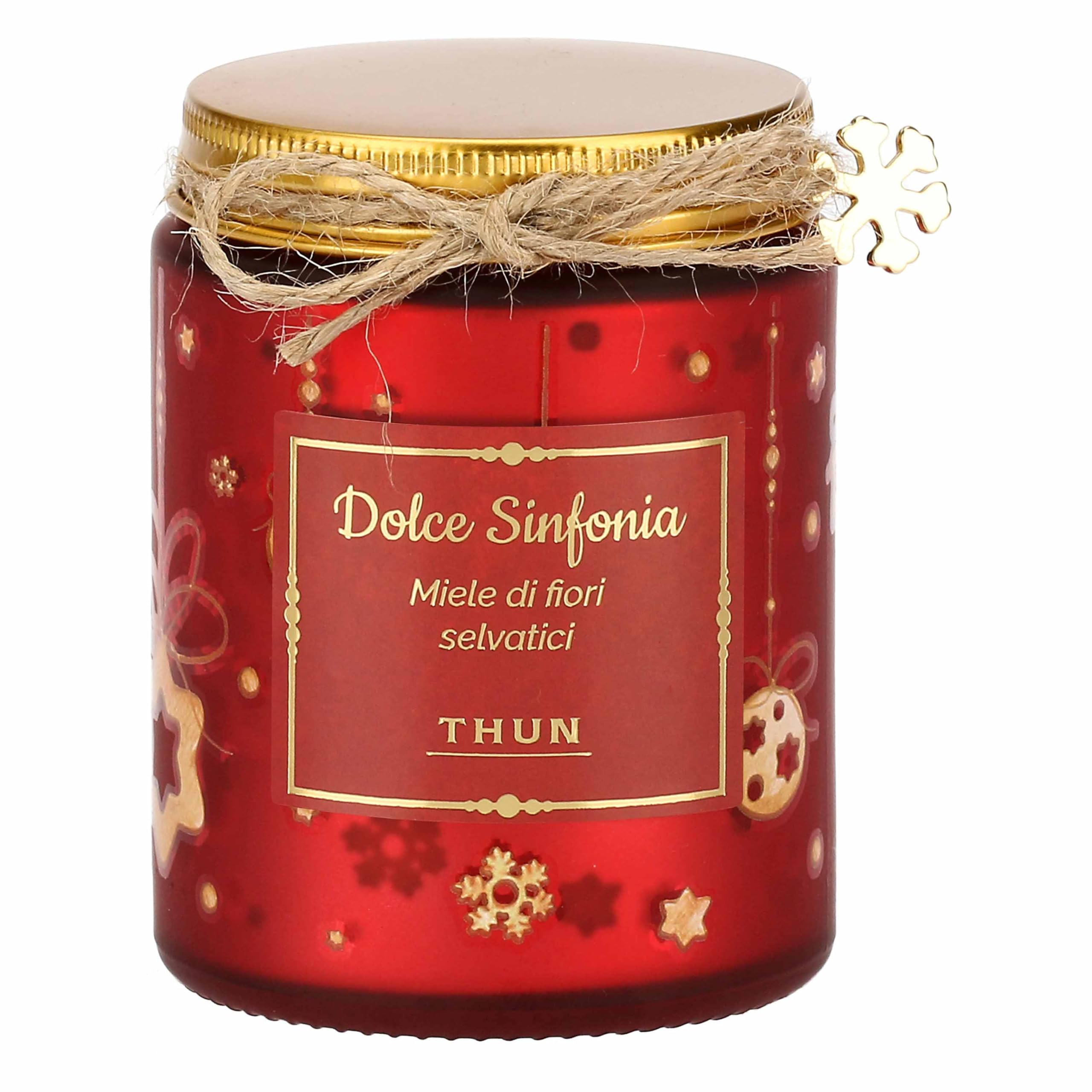 THUN - Bougie "Sweet Symphonia", rouge