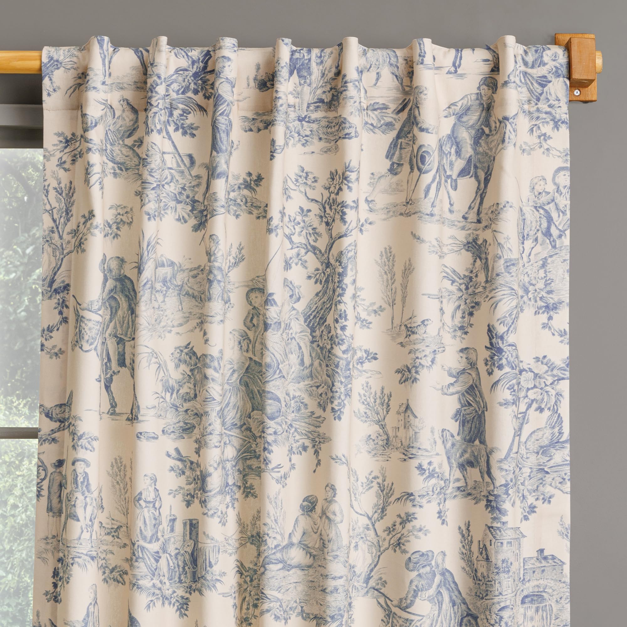 Maison d' Hermine Le Miller 100% cotone tenda, cotone, blu, 50 pollici x 84 pollici