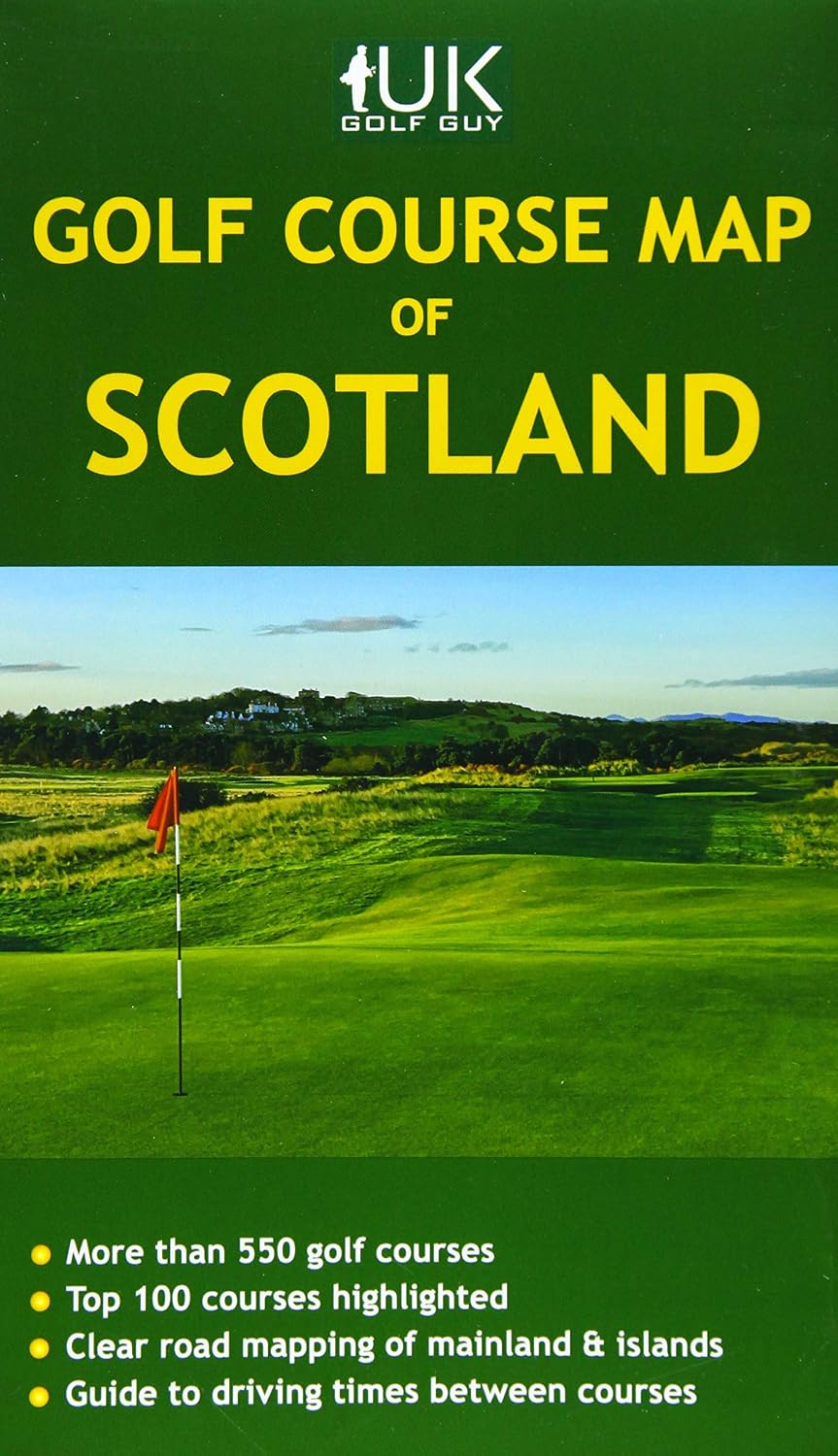 Amazon | Golf Course Map of Scotland | Jones, David | World