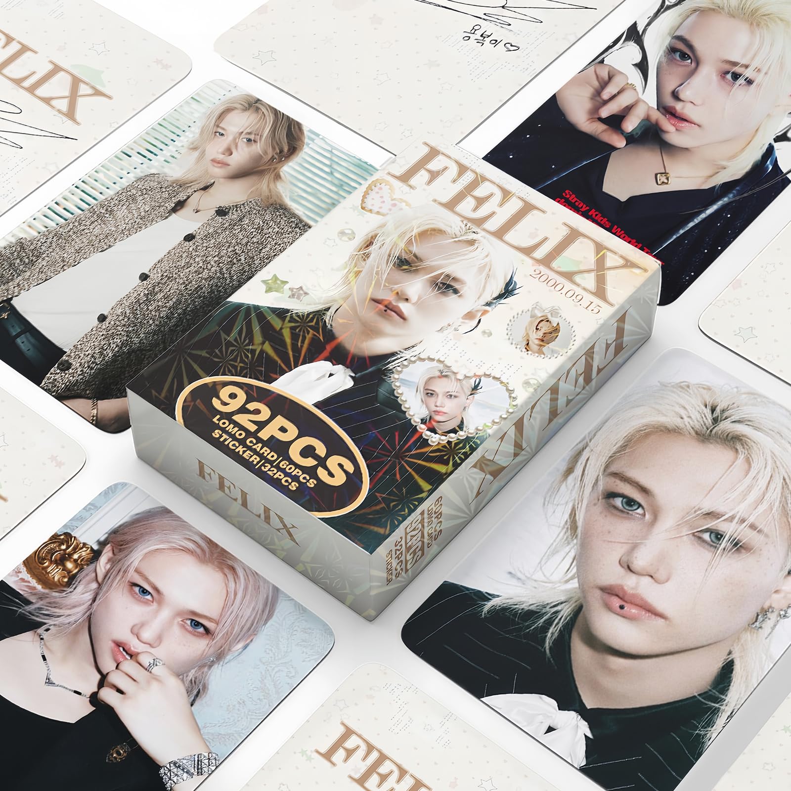 92 peças Stray Kids FELIX Photocards DO IT Álbum Felix Cartões de