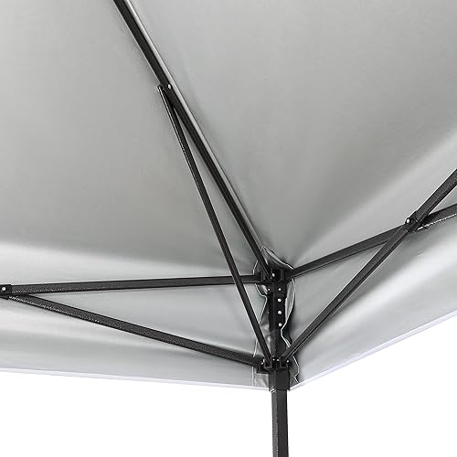 Miniatura 14 de ARROWHEAD OUTDOOR Toldo desplegable de 12 x 12 pies y refugio instantáneo, fácil instalación para una persona, construcción de tela 150D resistente