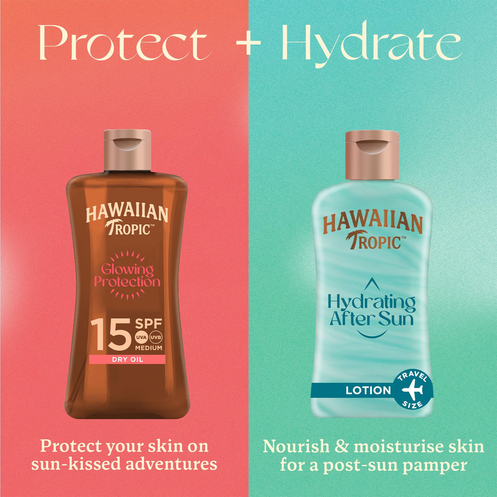 Hawaiian Tropic Aceite Solar SPF 15 - Glowing Oil Aceite Bronceador en Spray con Fragancia Coco & Aceite de Argán - 200 ml (Individual)