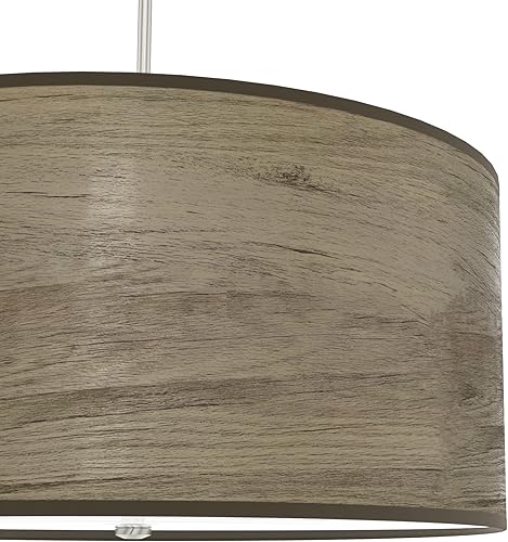 Miniatura 7 de Hunter Fan Company 19384 - Colgante Solhaven, roble gris cálido