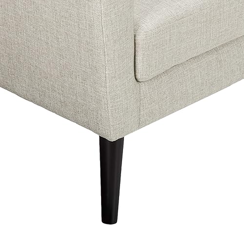 Miniatura 14 de Christopher Knight Home Sienna Mid-Century - Silla de club de tela moderna, color gris claro Gris claro,Beige,https://www.amazon.com/dp/undefined