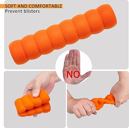 Miniatura 5 de Paquete de 2 empuñaduras para kayak, agarre antideslizante para remos desmontables, accesorios de kayak para prevención de ampollas (diámetro 1.181