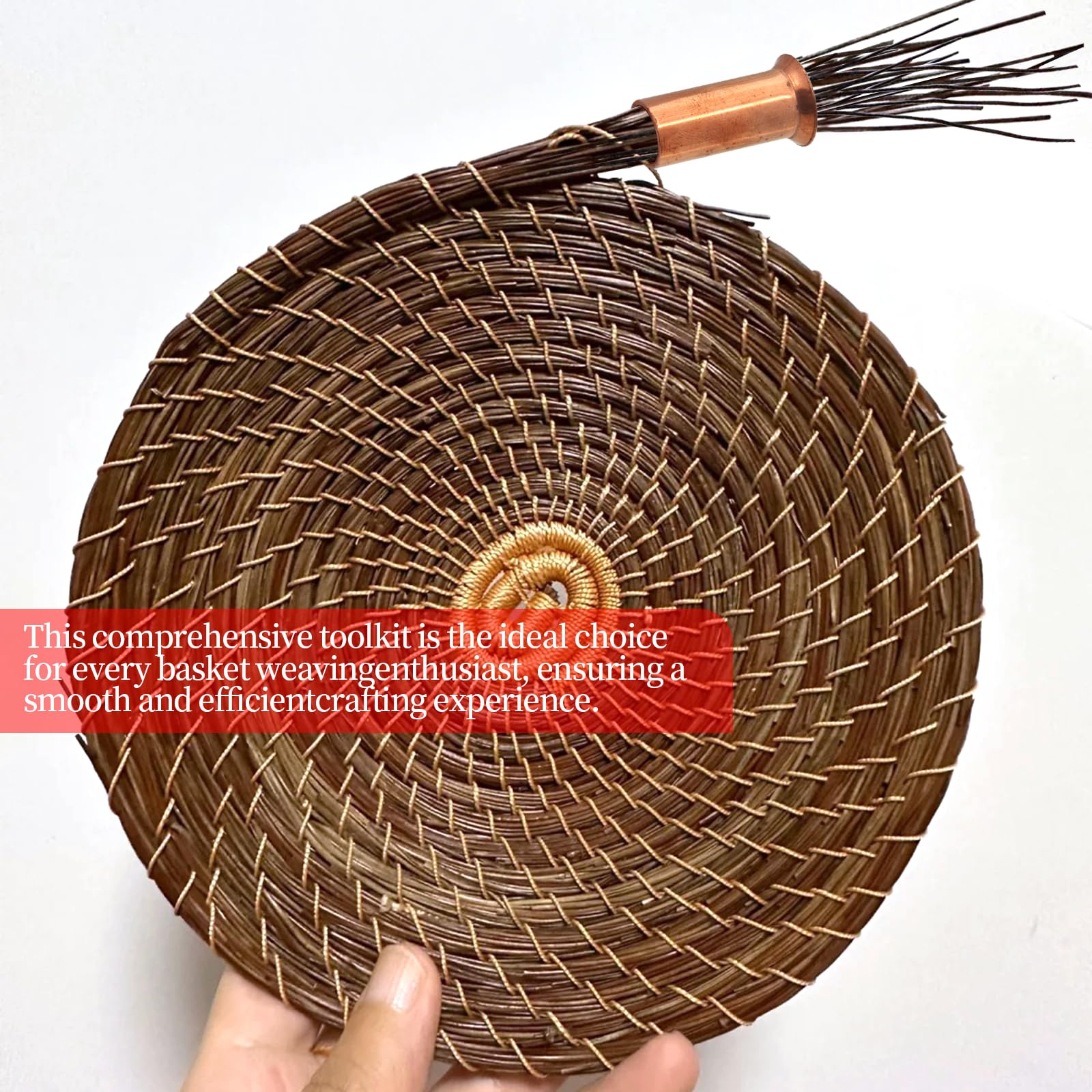 趣味・スポーツ・実用 How to Weave a Pine Needle Basket Making a Basket from Pine Needles | Weaving Tutorial | Pine