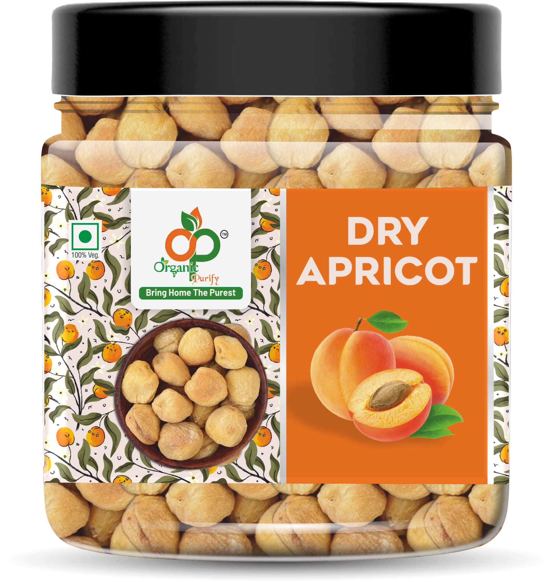 Organic Purify Jumbo Dried Apricot Jar Pack | Khurbani, Jardalu, Khumani, Khubani Dry Fruit Badam BOR |Soft | 250 grams Jar Pack (B09Q92ZZQV) Amazon Price History, Amazon Price Tracker