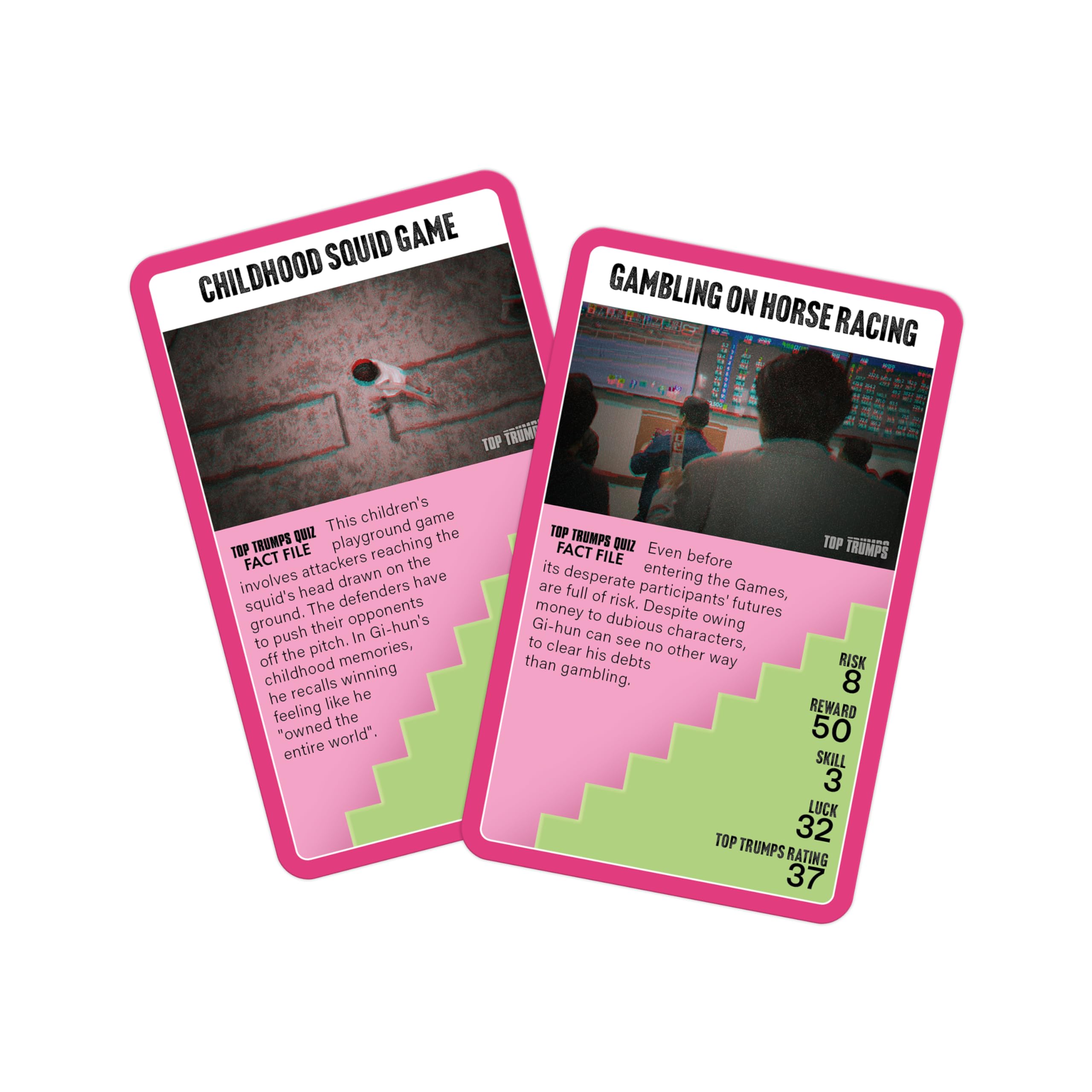 Top Trumps Squid Game Limited Edition Entertaining Dedicated Deck Card Game for 2 plus players makes a great gift for ages 17 plus - Image 3
