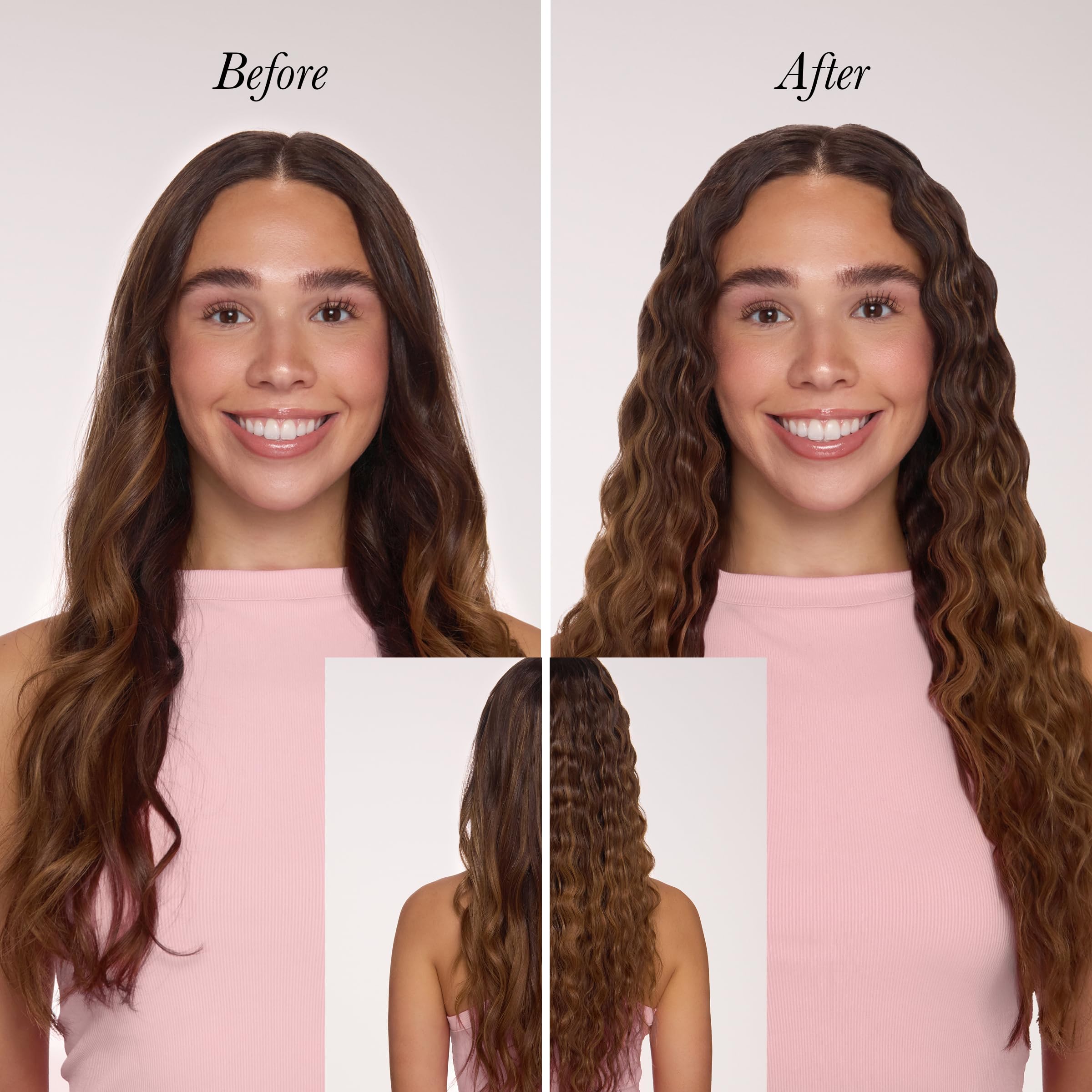 L'ANGE HAIR VersaWaver 2-in-1 Adjustable Titanium Hair Waver & Crimper