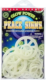 لعبة علامات تضئ في الظلام شفافة من توي ميجور، مكونة من 40 قطعة