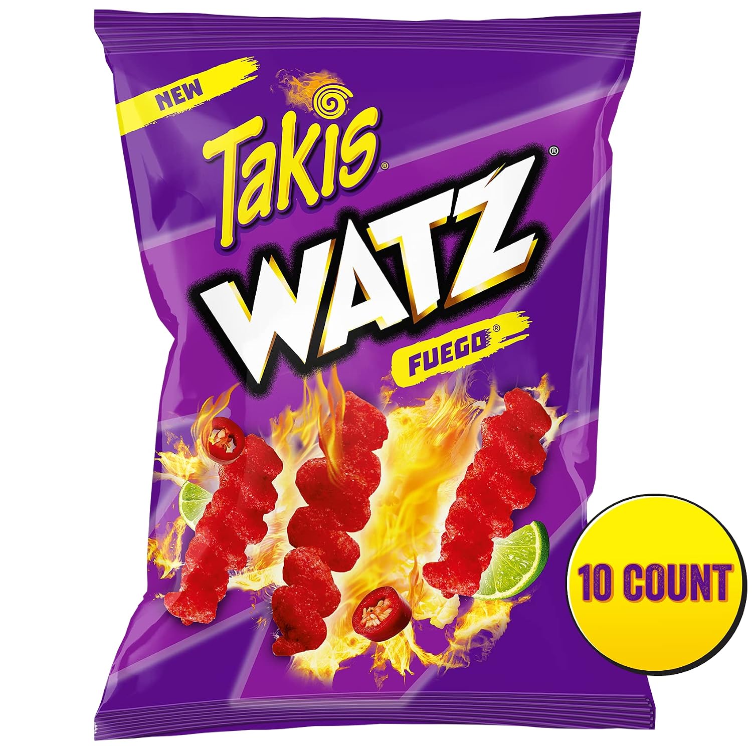 Takis Watz Fuego 10 ct Case
