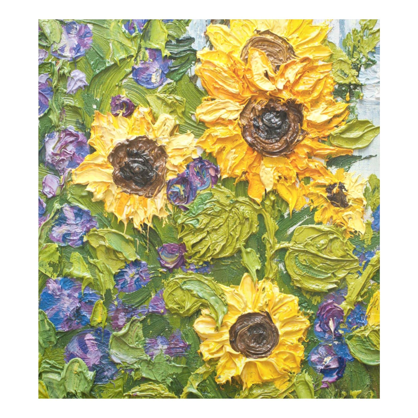 Photo 1 of Naanle Dishwasher Magnet Cover Van Gogh Sunflower Front Dishwasher Cover Magnetic Home Cabinet Decals Appliances Stickers Refrigerator Decorative 23x26 inches