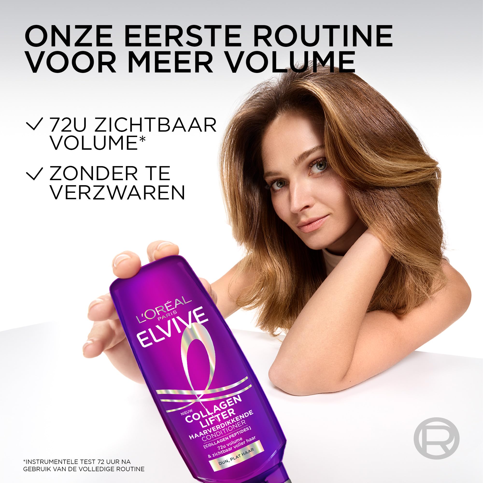 L'Oréal Paris Elvive Collagen Lifter Conditioner odżywka do włosów 72 h widoczna objętość, do cienkich, płaskich włosów, 6 x 200 ml