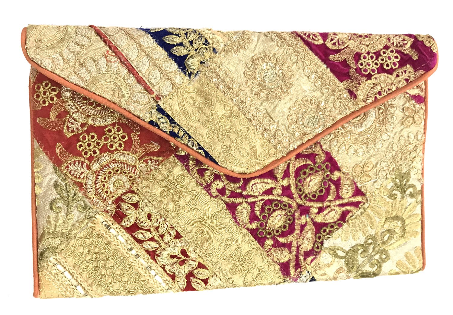 Shubhangi Womens Sling Bag (Jaipuri Embridered handicraft traditional bags,Multi-Coloured,Gota-patti, R3 2010 E) (B076ZN9964) Amazon Price History, Amazon Price Tracker