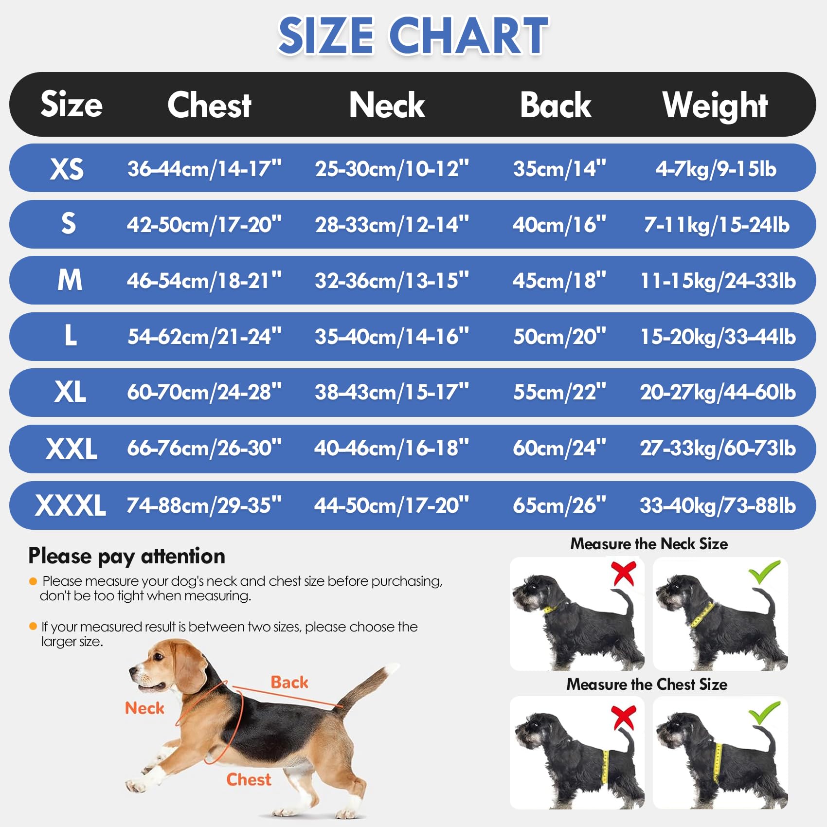 Gilet calmante per cani, per alleviare l'ansia, per cani, comodo e regolabile, morbida pressione, per Thunder, viaggi e fuochi d'artificio (blu, L)