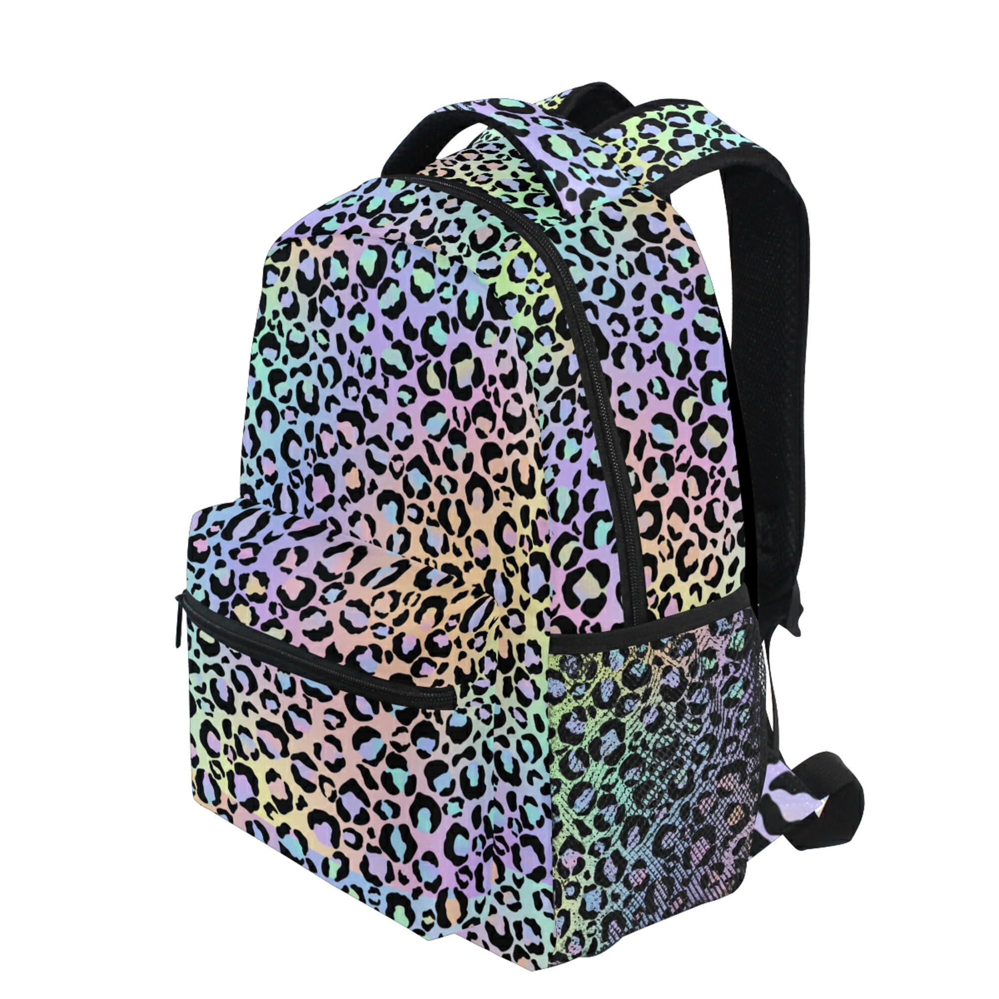 Mochila para niños, mochila escolar de gran capacidad para estudiantes, mochila para niños, niñas, adultos y adolescentes, Leopard 094, Talla única, Mochila para niños