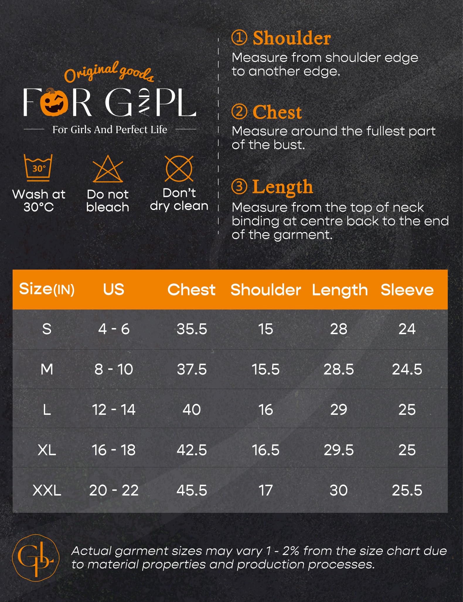 For G and PL Chemise de grossesse à manches longues pour femme Halloween S-XXL | Costume extensible à manches longues pour fête à thème squelette citrouille imprimé famille enceinte chemise