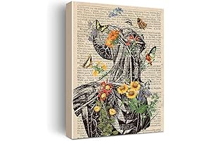 Vintage Human Anatomy Poster - Anatomy Art Canvas Wall Art