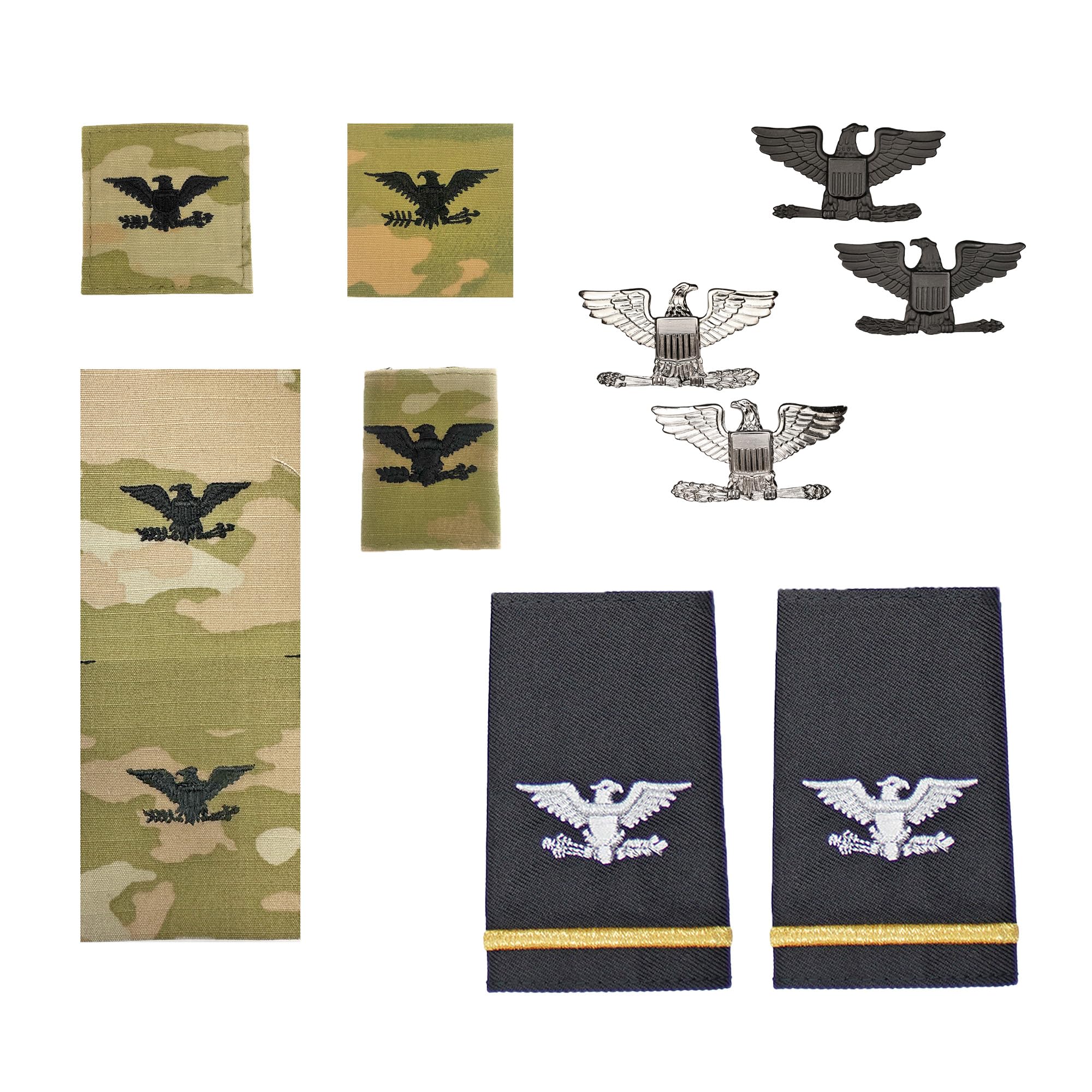 Amazon.com: U.S.Army Colonel Rank Bundle: Clothing, Shoes & Jewelry