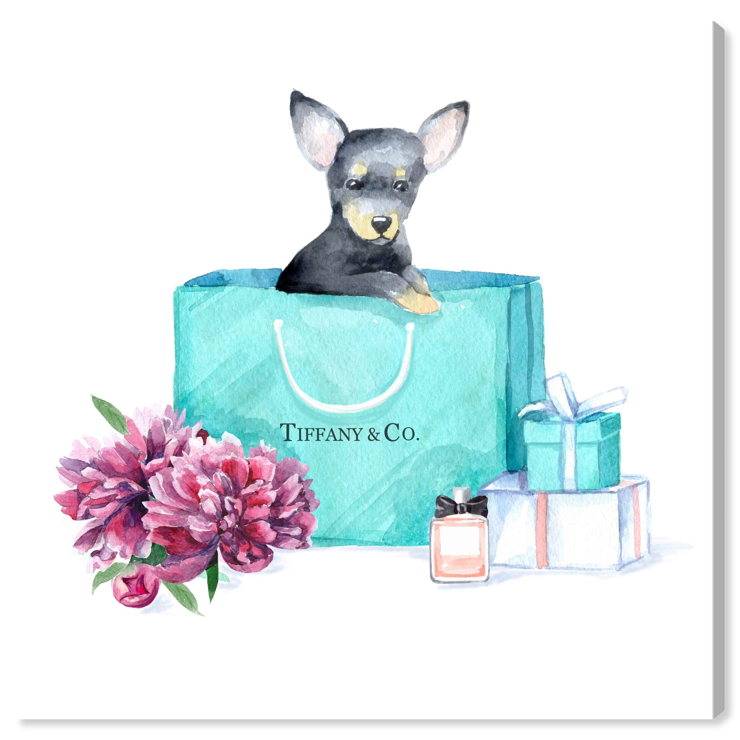 新品 オリバーガル OliverGal ACQUA CHIC CHIHUAHUA The Oliver Gal Artist Co. Oliver Gal 'Acqua Chic Chihuahua