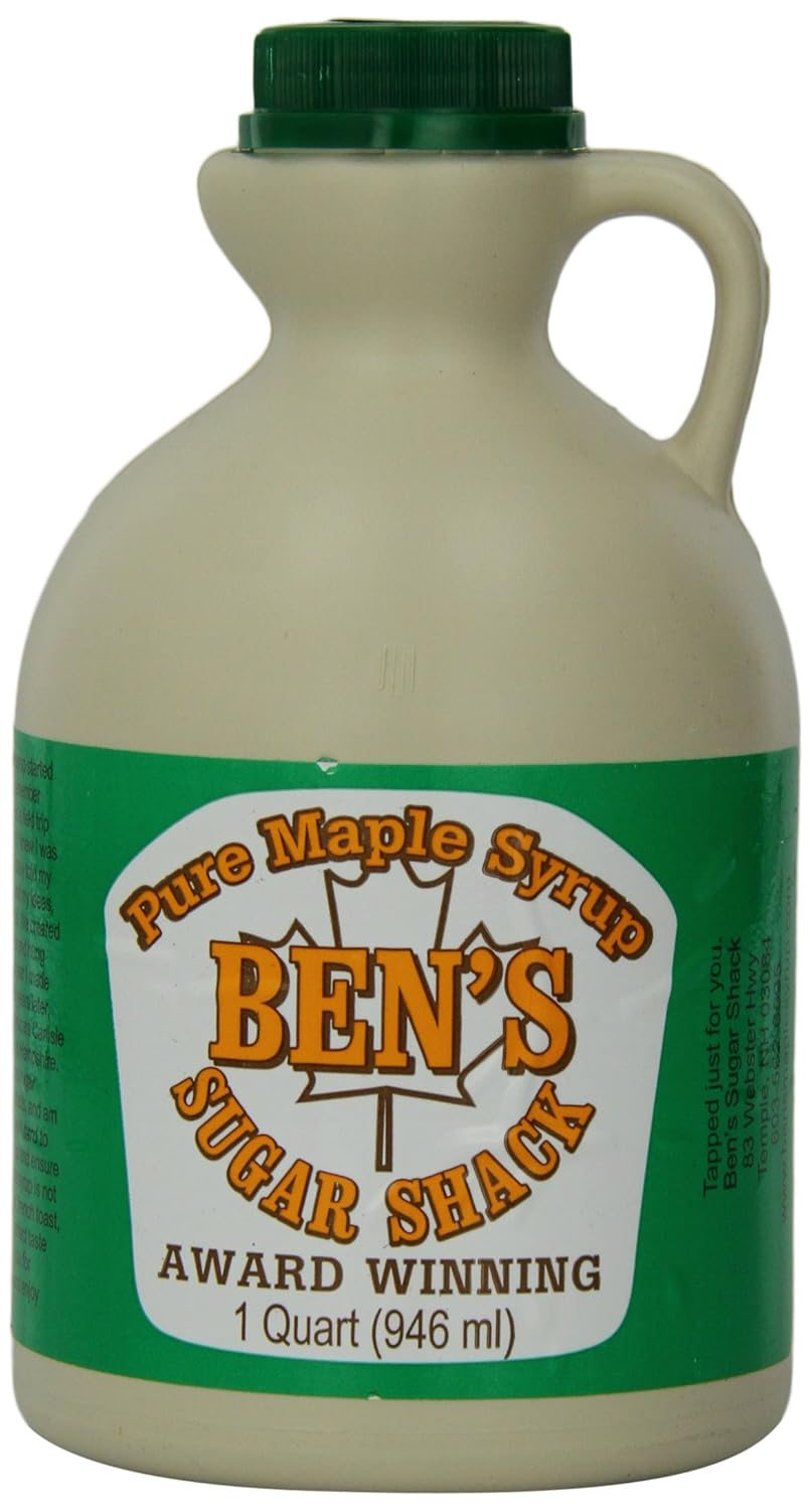 Ben's sugar shack Grade A Dark Amber of Pure Maple Syrup