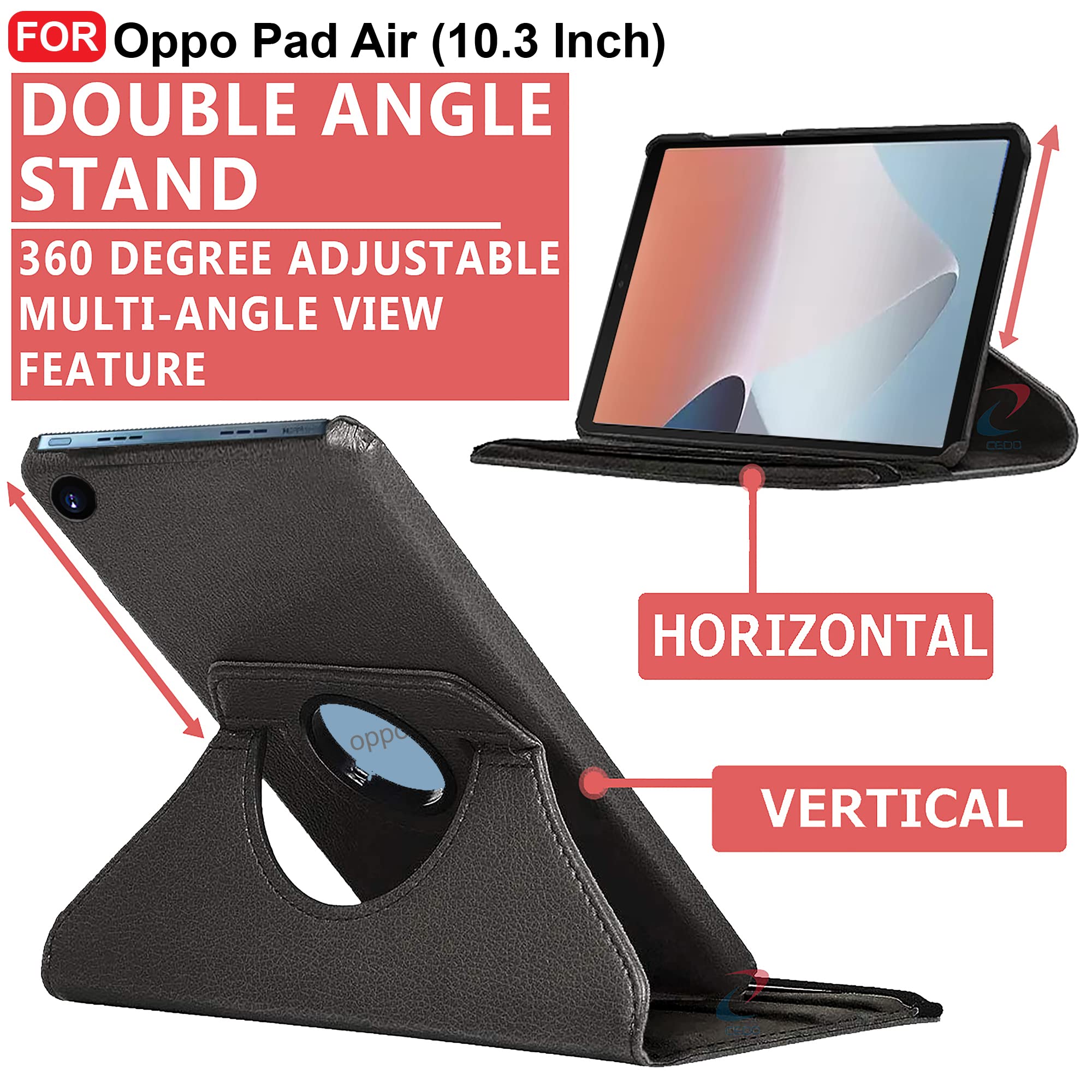 Amazon.in: Buy CEDO Oppo Pad Air (10.3 inch) Flip Cover | Leather