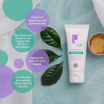 Multi-Mam Balm Nipple Cream, Protect Nipples From Breastfeeding, Soothes Irritated and Cracked Nipples, Use Before and After Breastfeeding, 30 ml Tube