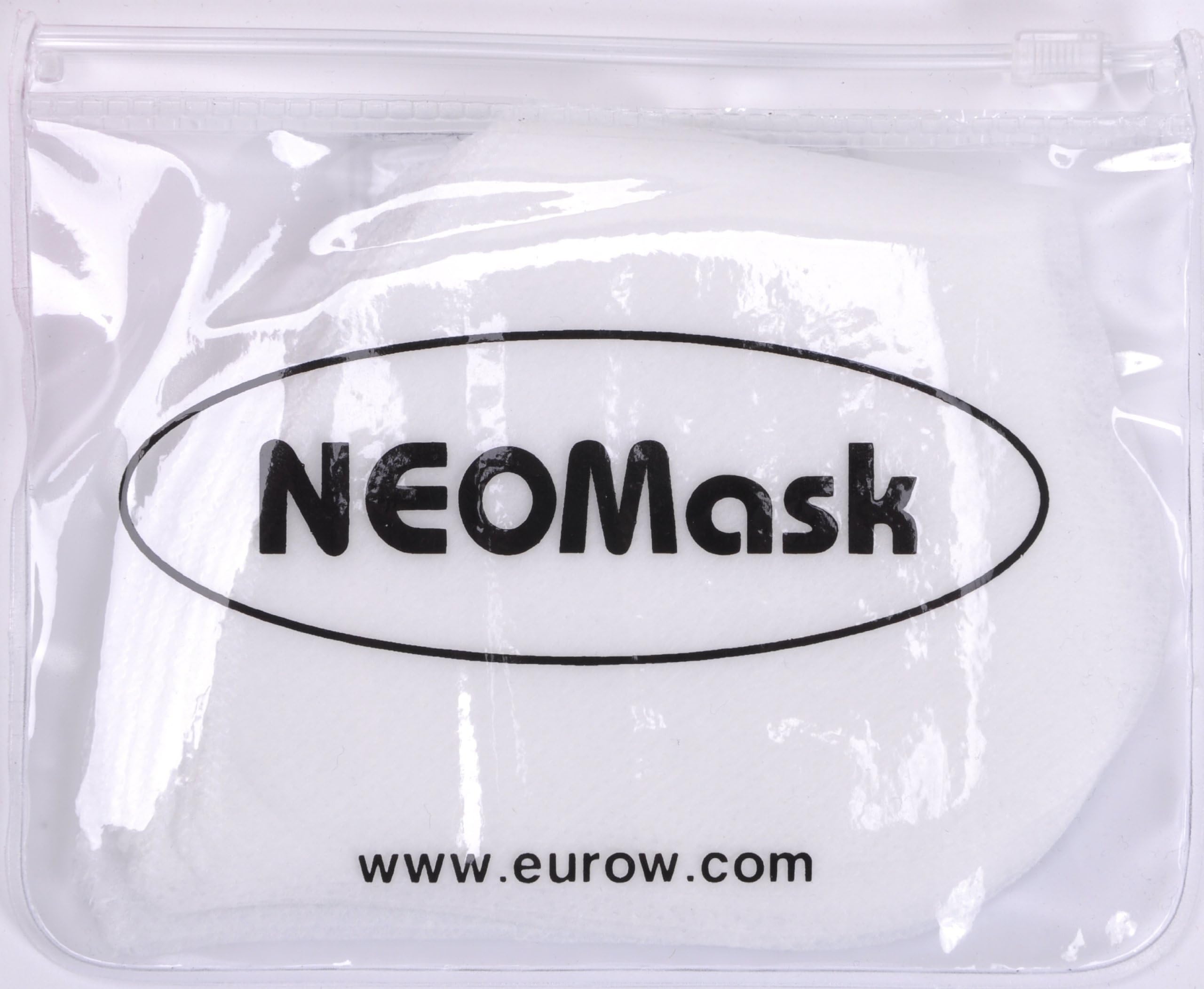 NeoMask Replacement Activated Carbon Filters with Resealable Storage Pouch for NeoMask Neoprene Carbon Masks, Helps Block Dust, Allergens, and Fumes for Clean, On-the-Go Protection, 10-Pack