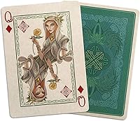 Vista 2 de Gent Supply - Juego de cartas Bicycle Creatures of The FAE, color verde