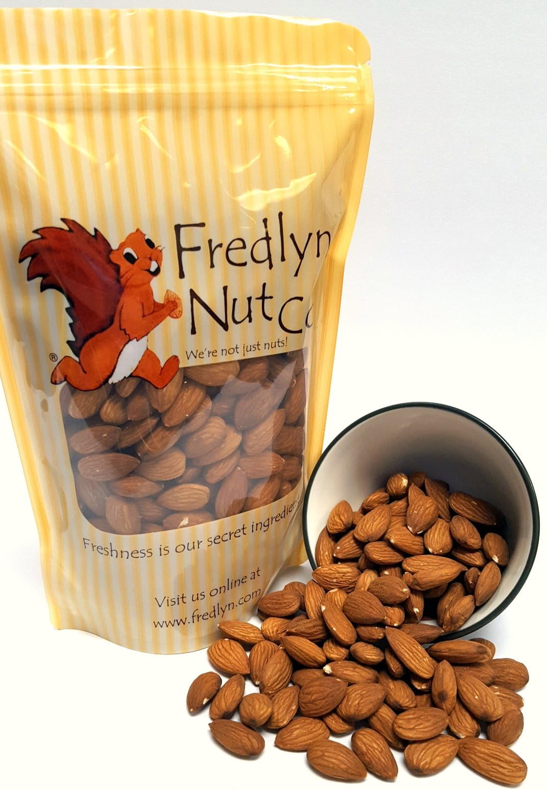 Raw Almonds - 1lb Reclosable Bag