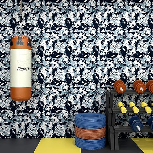 Miniatura 5 de Papel tapiz de camuflaje urbano, papel tapiz de camuflaje militar, sin costuras, abstracto, del ejército y la caza, papel tapiz para despegar y