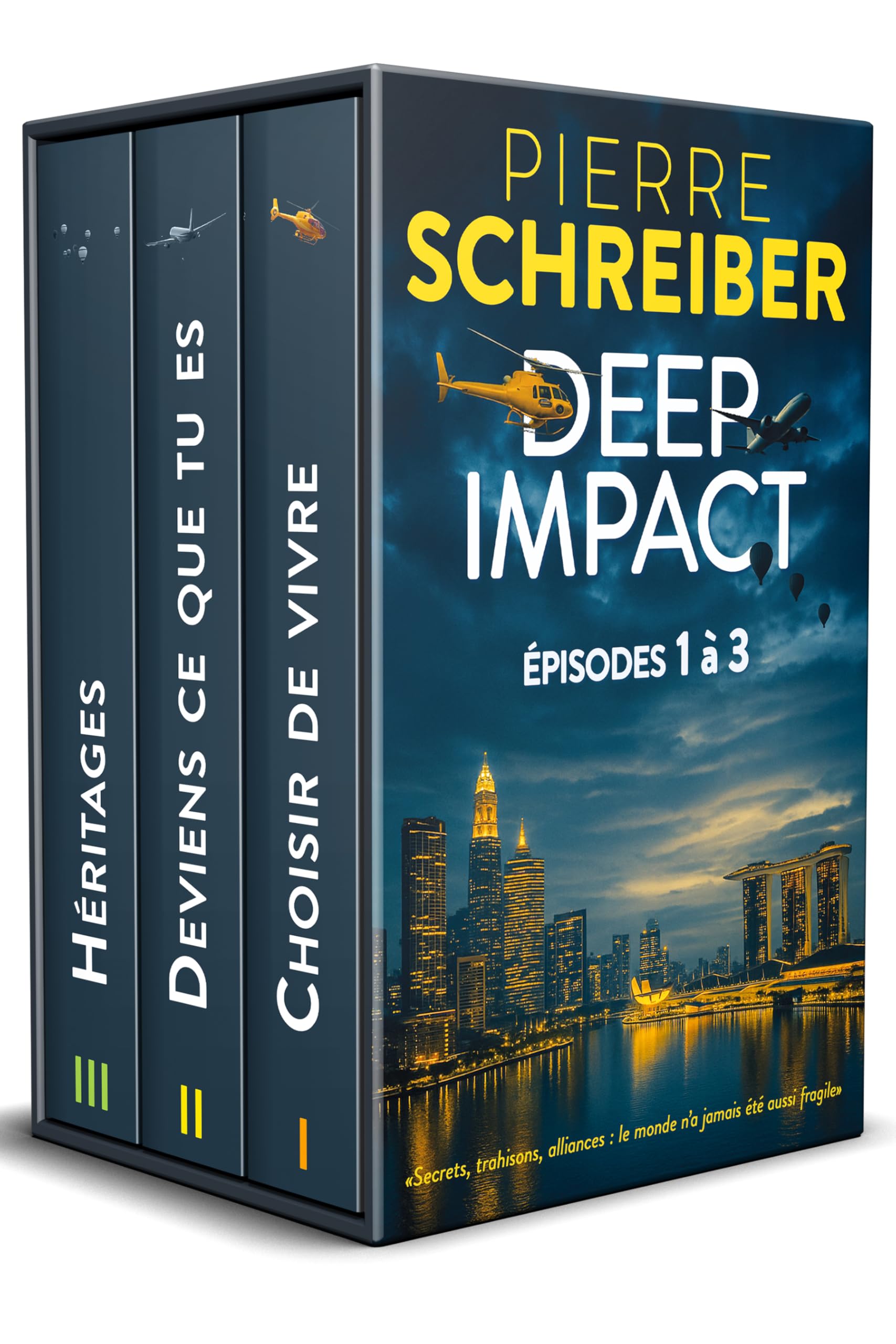 Deep Impact, épisodes 1 à 3: (suspense, aventure et espionnage) (Deep Impact (suspense, aventure et espionnage))