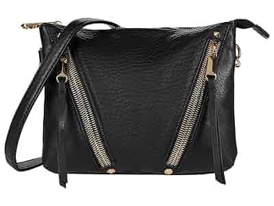 jessica♡⃛　0913 Jessica Simpson Nicole Crossbody Black One Size: Handbags