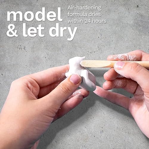 Miniatura 2 de Arcilla que se endurece con el aire Prang DAS 0.50 kg: Blanca (387000)