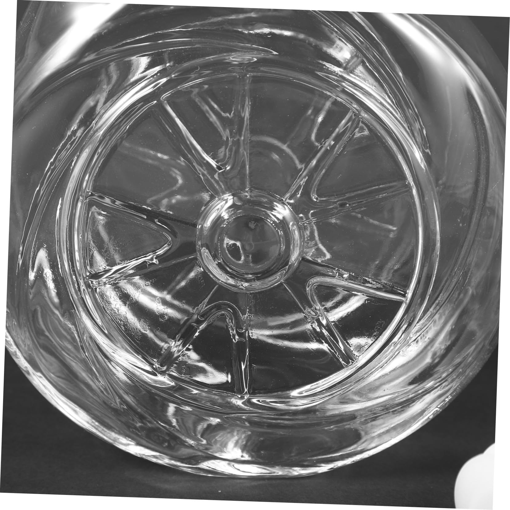 Caraffa Decanter Whisky in Vetro 500ml per Alcolici | 1 Pezzo, Uso Bar e Hotel, Contenitore per Versare e Conservare Liquori