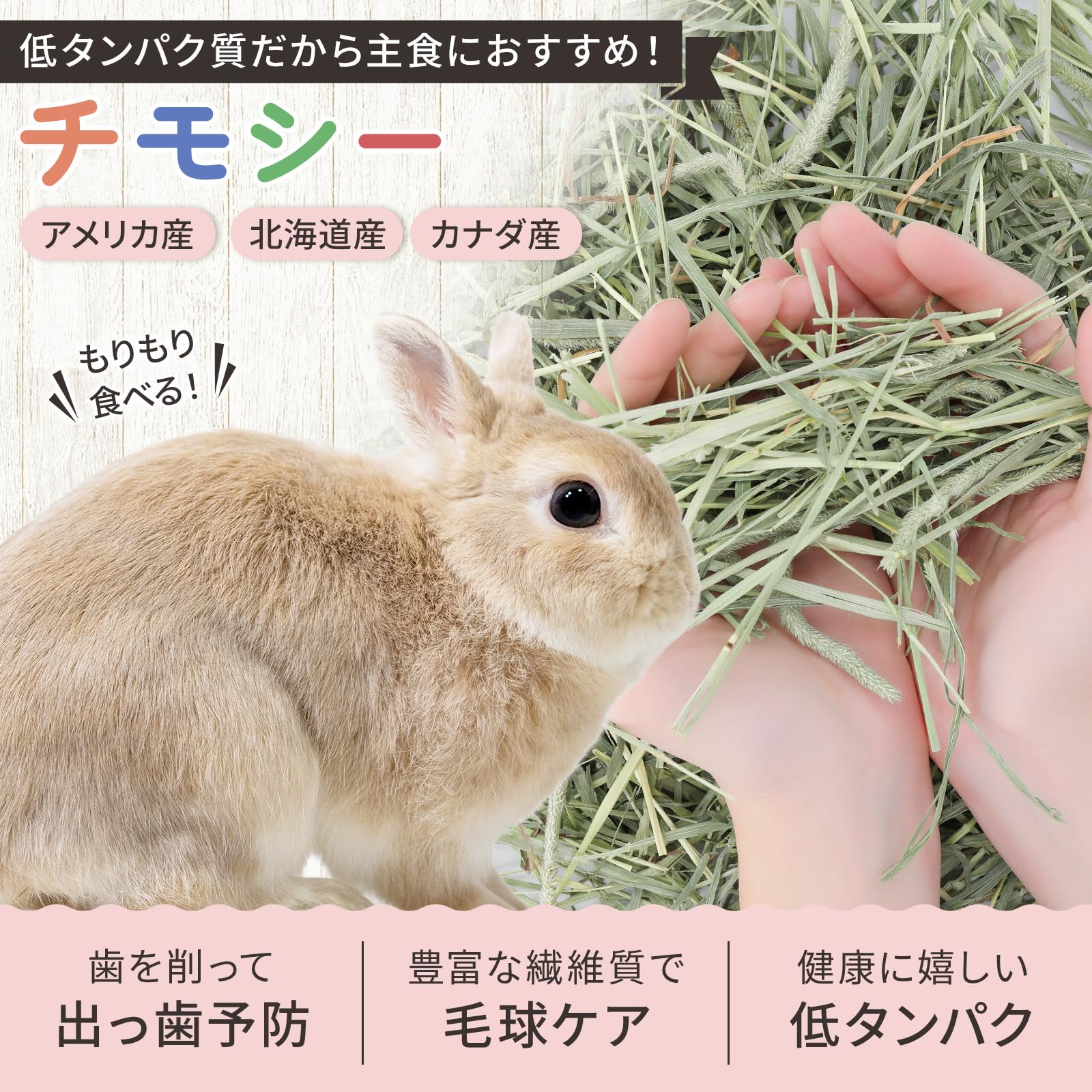 Amazon | もふぱふぇ 各50g チモシー アメリカ産 カナダ産