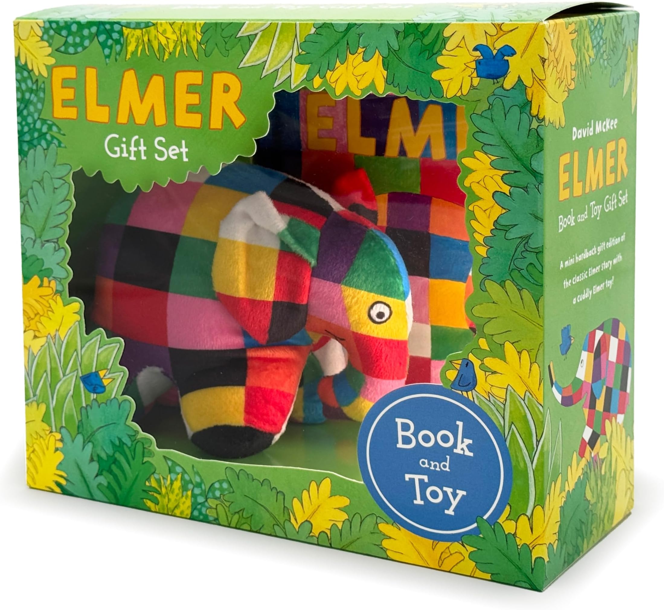 Elmer Book and Toy Gift Set