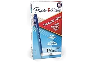 FlexGrip Ultra, Fine Tip, Blue Barrel, Blue Ink ボールペン