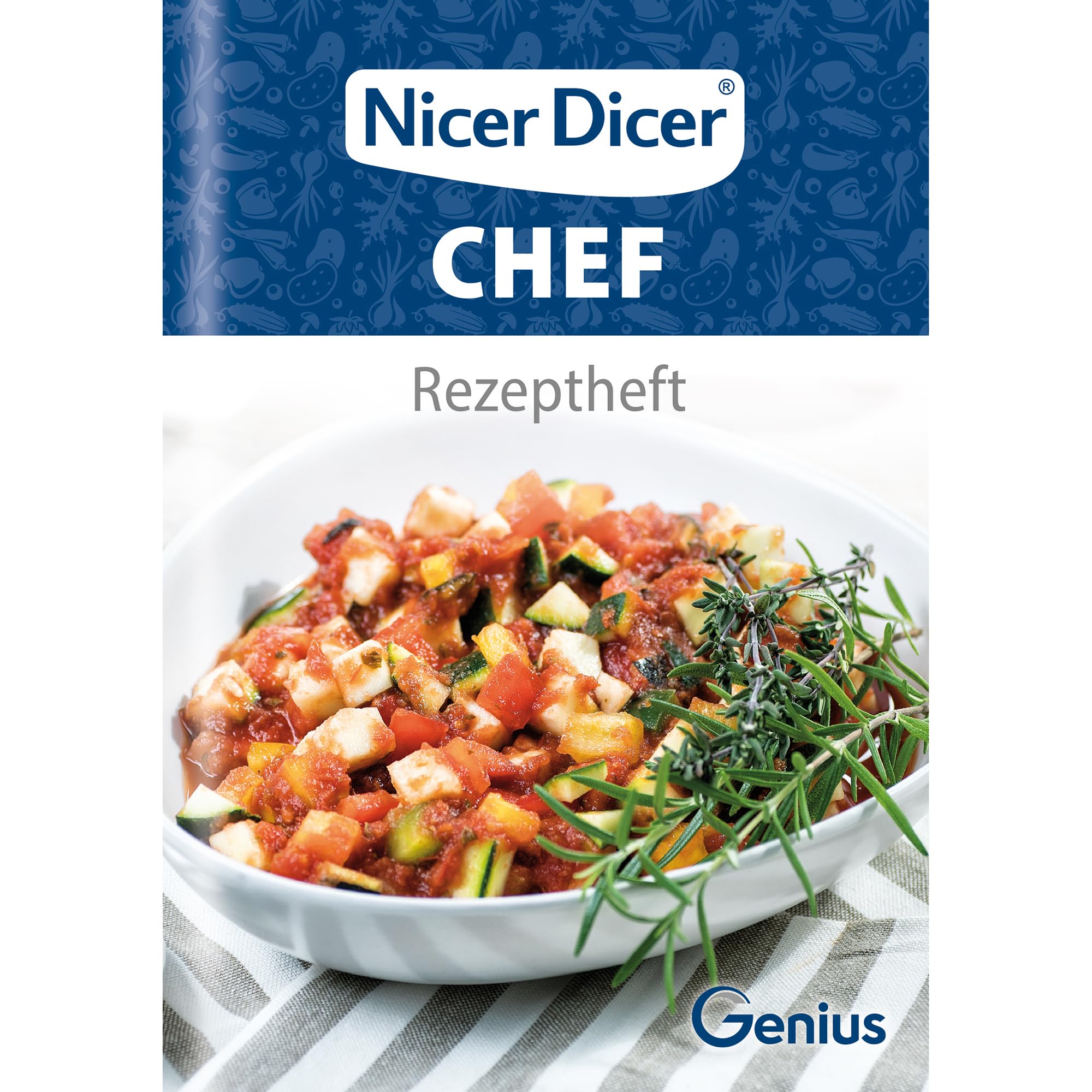 NICER DICER DICERCHEF01 La nueva versión Chef para aún más diversión cocinando sana y rápidamente, color verde