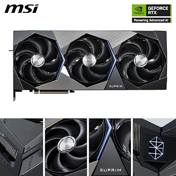 MSI Suprim Geforce Rtx5080 16G Soc Nvidia Geforce RTX 5080, W129163283 (Soc Nvidia Geforce RTX 5080 16 Gb Gddr7)