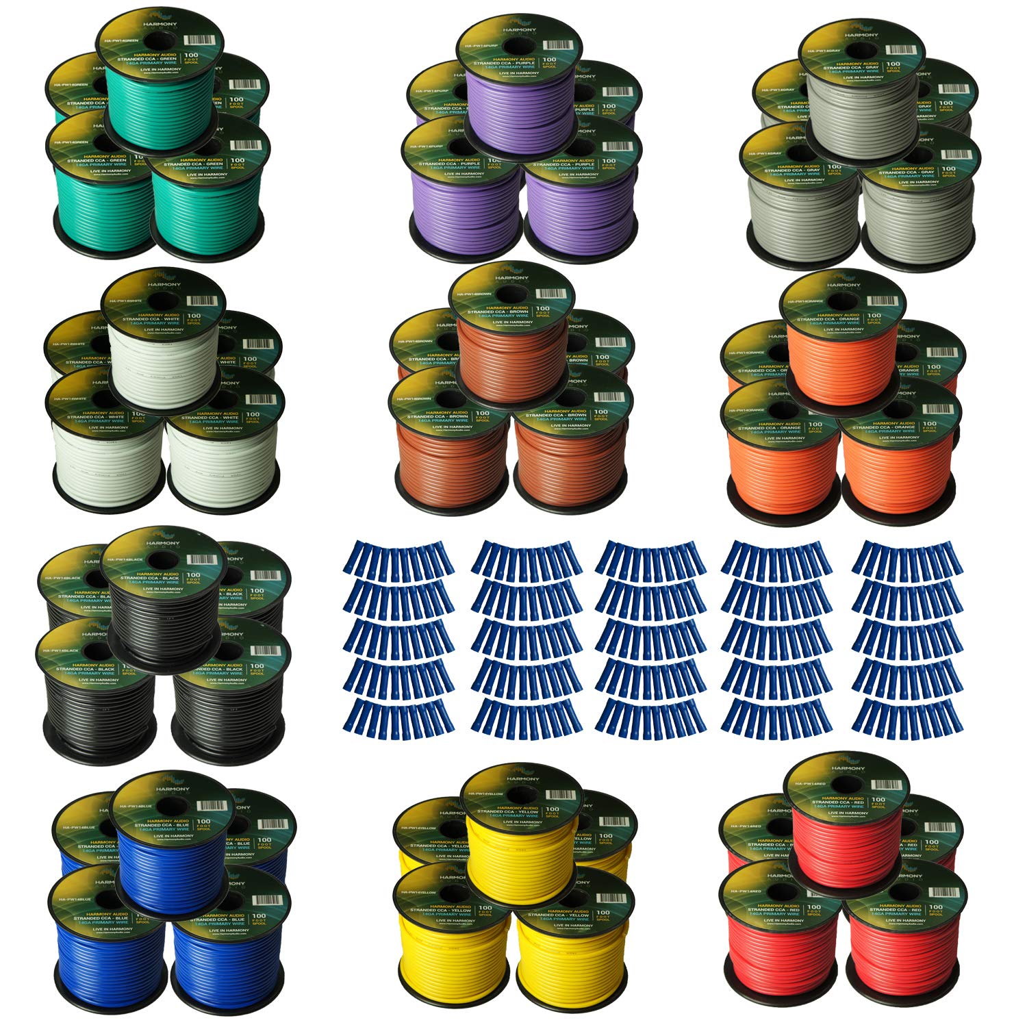 Cable Primario Marino Calibre 14 Color Marron 100 Pies | Meses Sin Interés