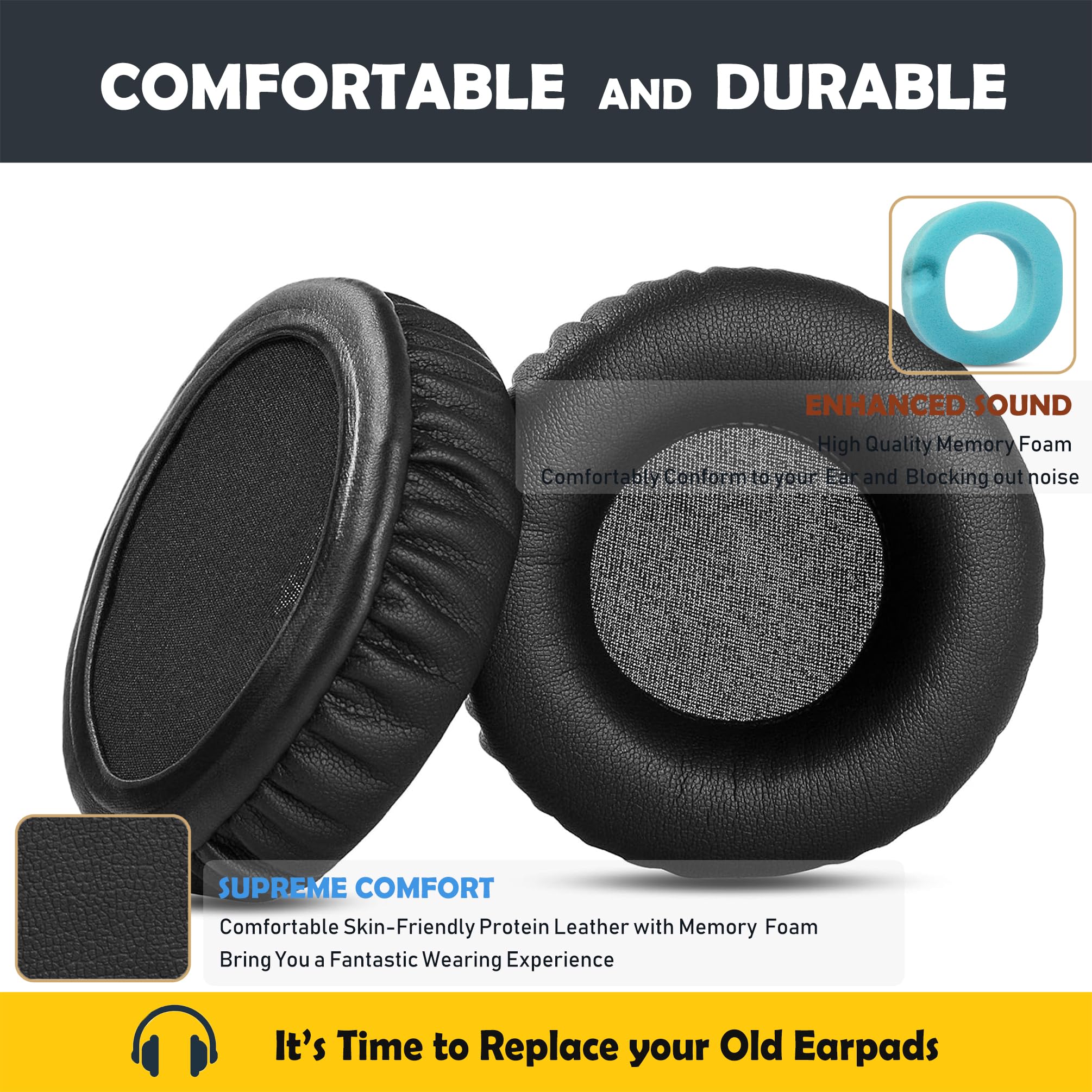 Amazon.com: SHB8805 Earpads Cushion Replacement with Protein