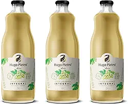 Kit C/ 3 Sucos de Uva Branco Integral Hugo Pietro (1,5 L, SEM GLUTEN)
