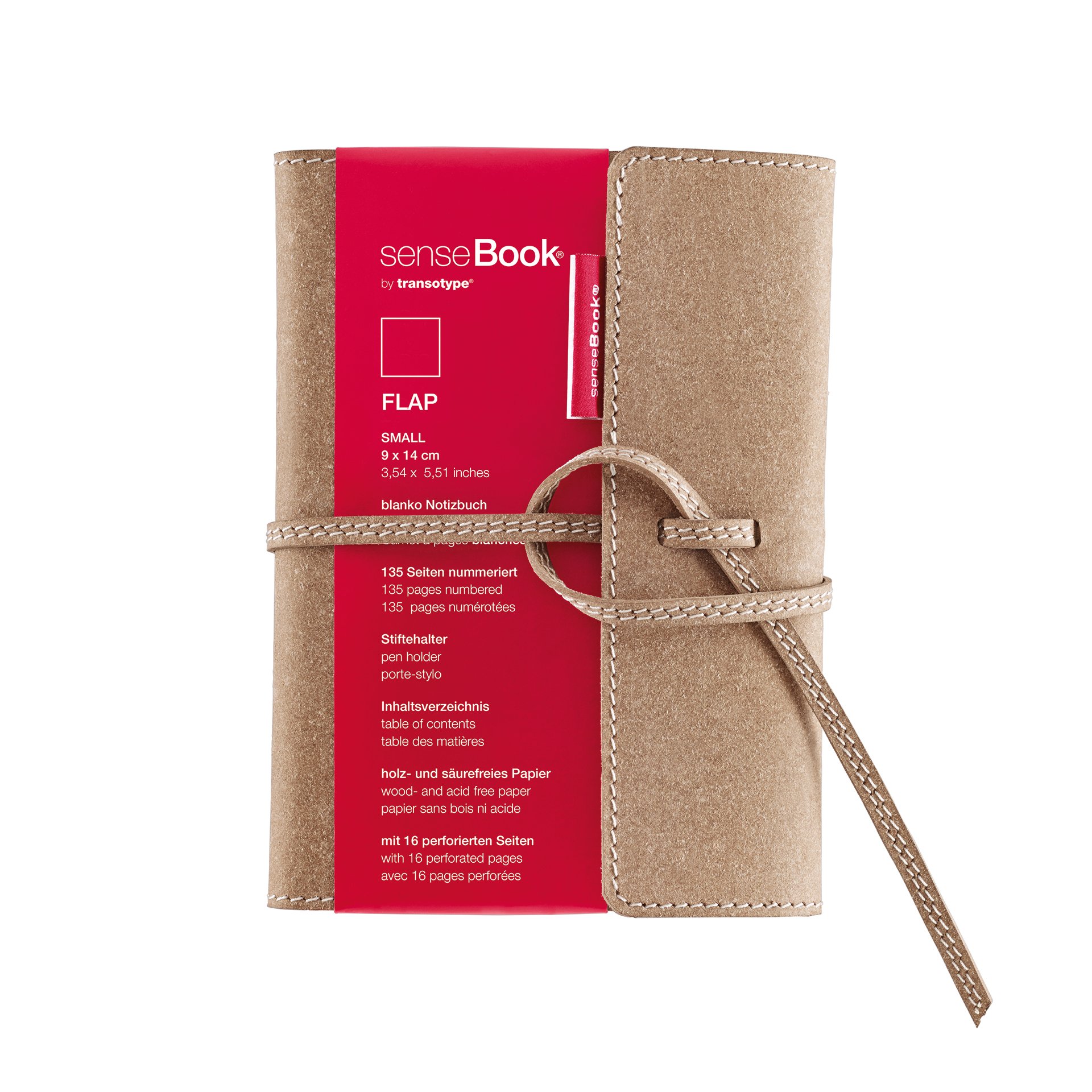 Transotype Sensebook Flap S A6 Çizgisiz