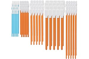 5 Types 100 Cleaning Swabs for Crafts, Lint-Free FA501