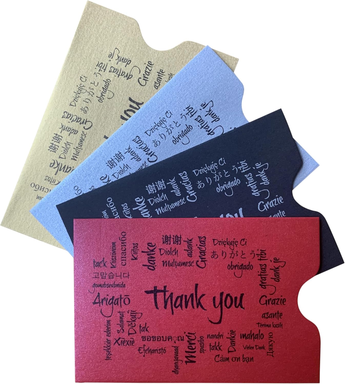 Tip Slips Gratuity Envelopes (Pack of 40, Thank You)