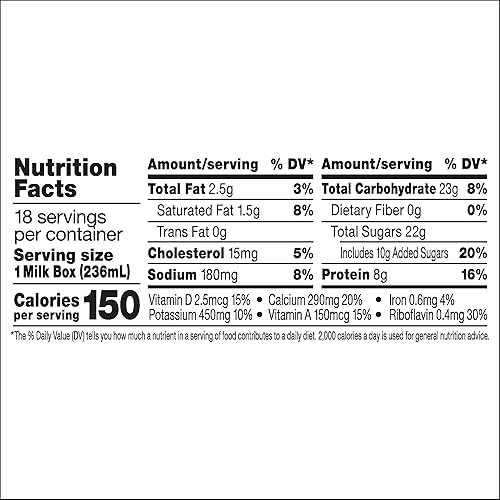 Miniatura 27 de Horizon Organic Cajas de leche bajas en grasa, fresa, 8 onzas, paquete de 6