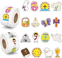 Vista 25 de BeYumi Calcomanías de rollo de conciencia sobre el autismo, 1000 piezas de rompecabezas, calcomanías de cinta en 2 rollos, vinilo impermeable