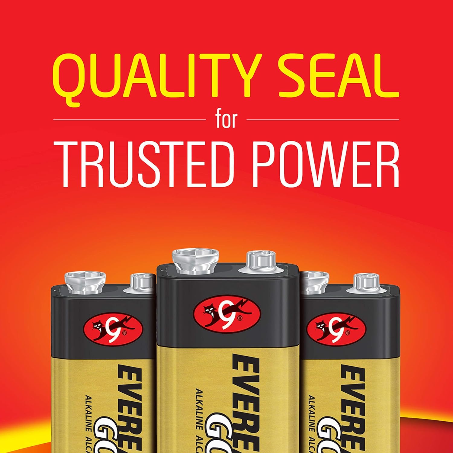 Crеаtіvе Prоduсt EVEREADY 9V Battery, 9 Volt Alkaline (1 Count)