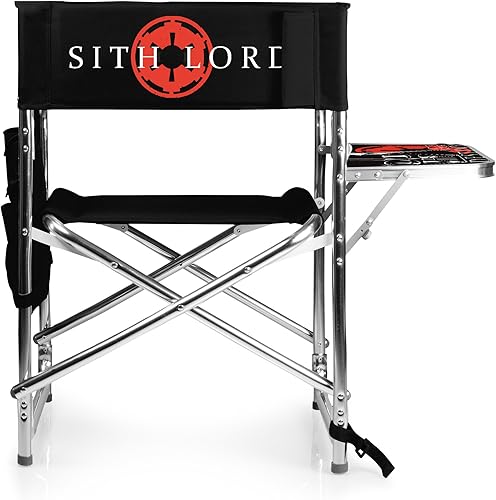 ONIVA - a Picnic Time Brand - Star Wars Sports Chair with Side Table - Beach Chair - Camp Chair for Adults